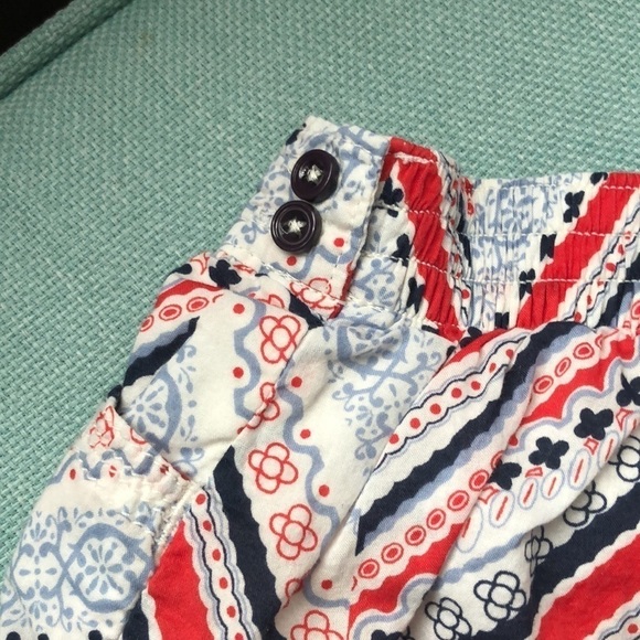 Old Navy Red White and Blue Printed Skirt 12-18M - Picture 3 of 5